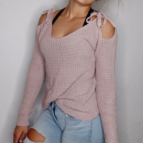 Sweaters - Off The Shoulder Sweater